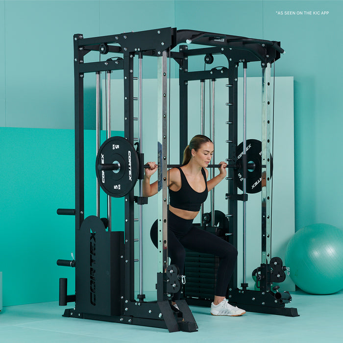 CORTEX SM-25 6-IN-1 POWER RACK WITH SMITH & CABLE MACHINE - Pre order 6 weeks