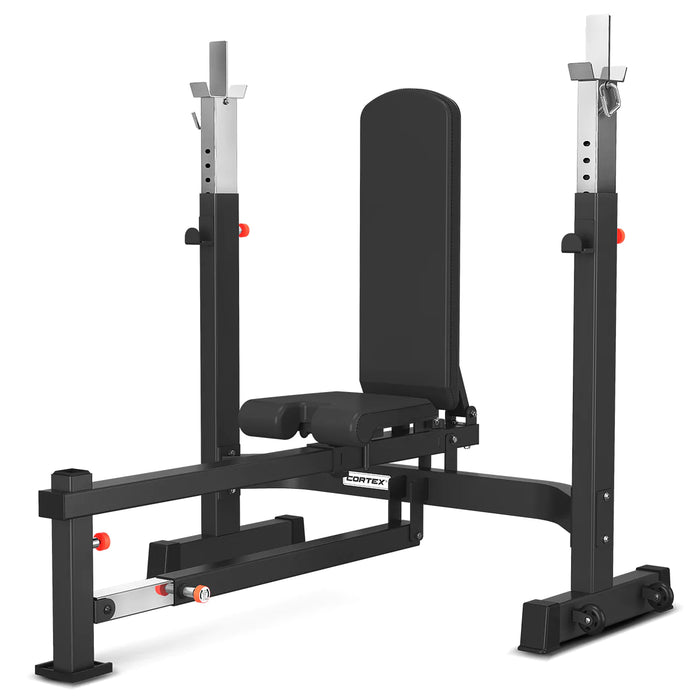 CORTEX MF410 MultiFunction Bench Press + 100kg Plate & Barbell Package - FitnessProducts Plus
