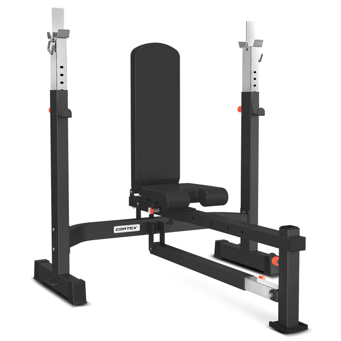 CORTEX MF410 MultiFunction Bench Press + 100kg Plate & Barbell Package - FitnessProducts Plus