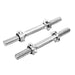 45cm Dumbbell Bar Solid Steel Pair Gym Home Exercise Fitness 150KG Capacity - FitnessProducts Plus