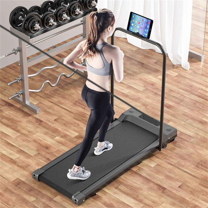 Electric Walking Pad Treadmill Foldable Home Gym Cardio Exercise Fitness Machine