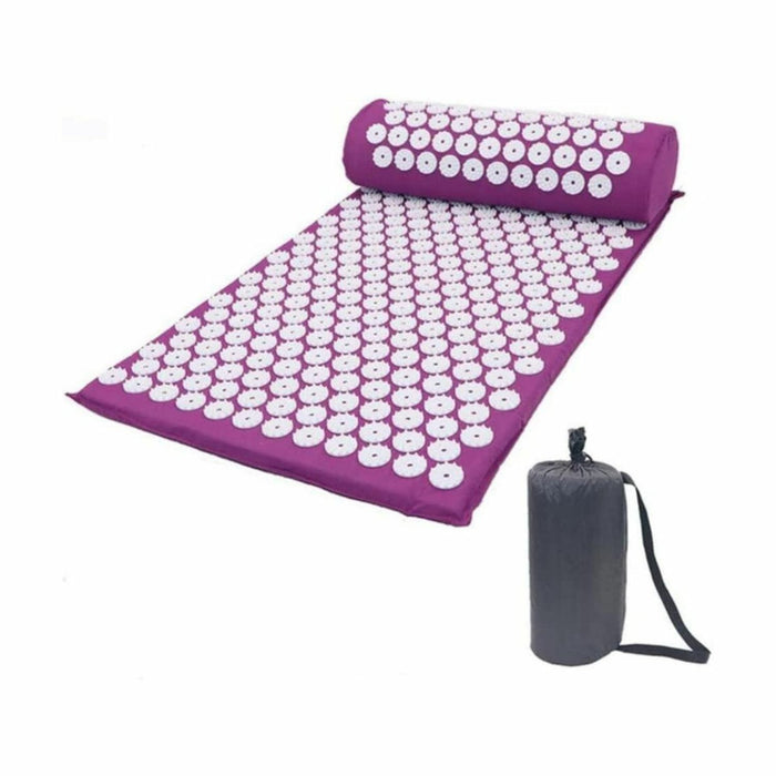 VERPEAK Acupressure Mat & Pillow & Bag (Purple) FT-MT-118-OTI