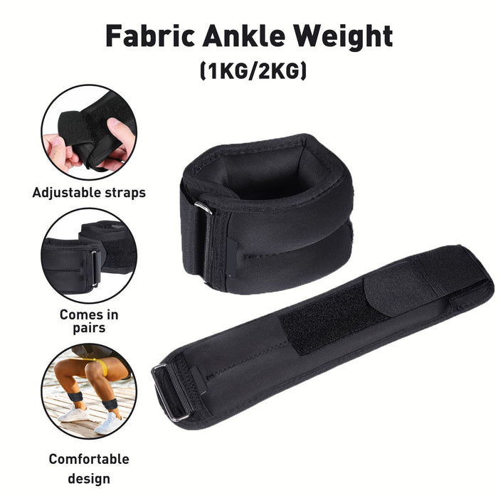 VERPEAK Fabric Ankle Weight (Bundle) 2kg FT-AW-101-OP
