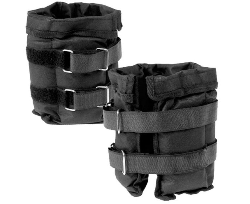 Powertrain 2x 2.5kg Adjustable Ankle Weights - FitnessProducts Plus
