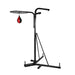 Centra Punching Bag Stand 3 Station Boxing Frame Sports Home Gym Training 227cm - FitnessProducts Plus