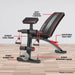 Powertrain Adjustable FID Home Gym Bench with Preacher Curl Pad - FitnessProducts Plus