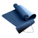 Powertrain Eco-Friendly TPE Pilates Exercise Yoga Mat 8mm - Dark Blue - FitnessProducts Plus