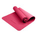 Powertrain Eco-Friendly TPE Yoga Pilates Exercise Mat 6mm - Rose Pink - FitnessProducts Plus